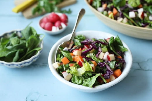 "Liver Rescue" salad in two versions