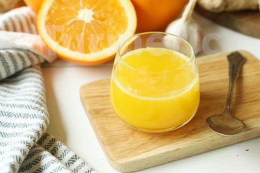 Turmeric and ginger shots