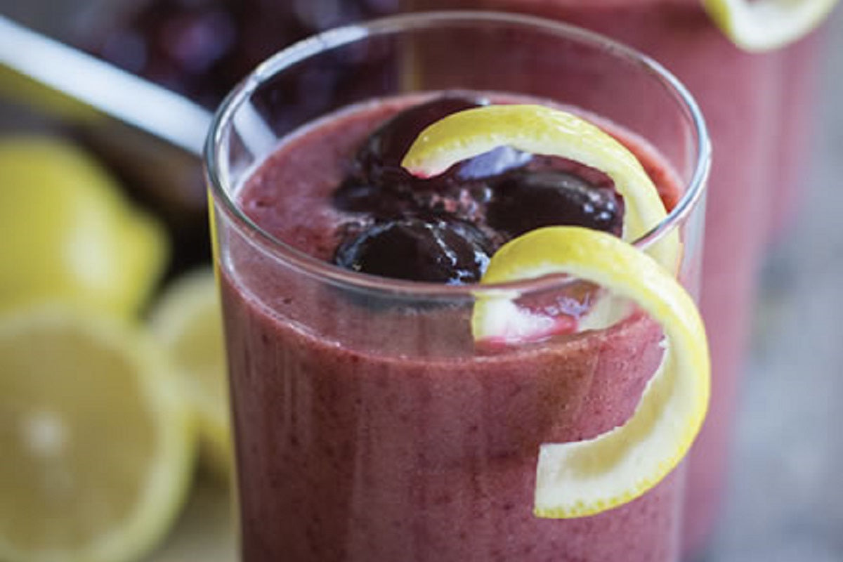 Sweet cherry smoothie