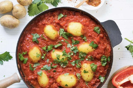SHAKSHUKA WITH POTATOES