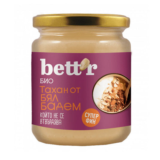 Bio Almond Tahini alb, 250 g.