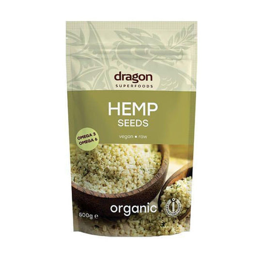 Organic hemp seed, peeled, 100/200/500/1000 g.