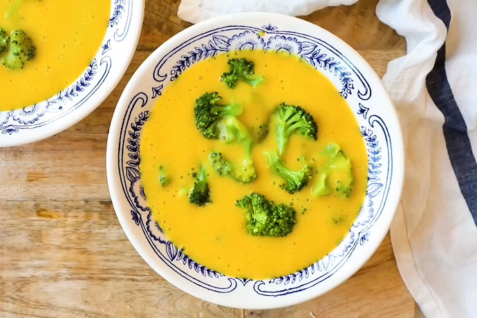 Крем супа с броколи