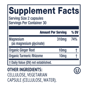 Magnesium Glycinate, 60 capsules, Vimergy®