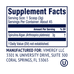 Grown in the USA Spirulina 135 g, Vimergy®
