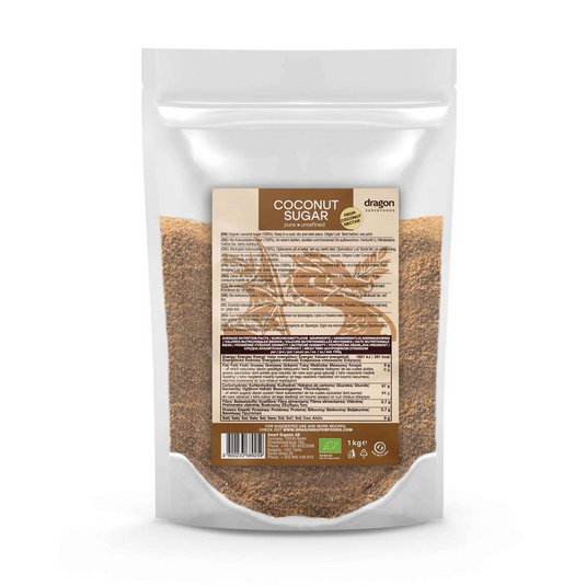 Organic coconut sugar, 250 g/1 kg.