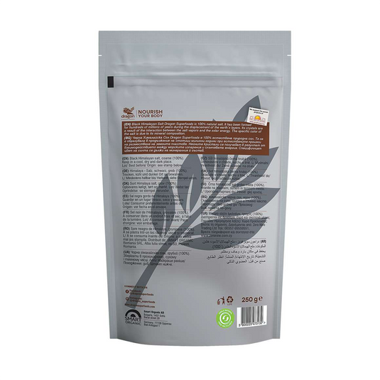 Sare neagra de Himalaya, grosiera, 250 g.