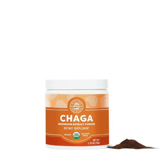 Organic Chaga powder 50 g, Vimergy®