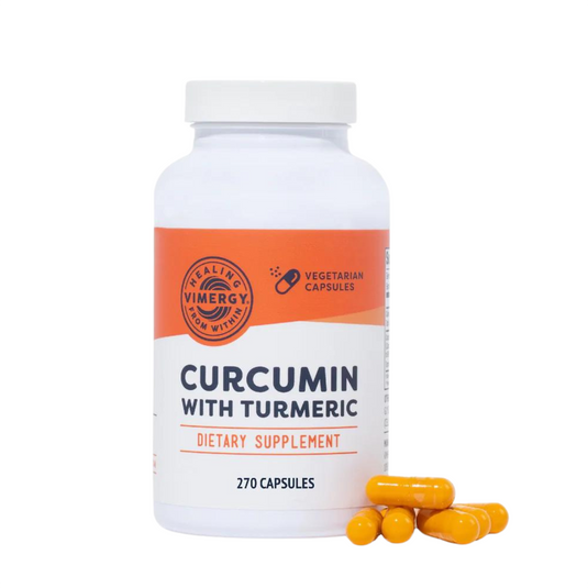 Curcumin with Turmeric, 270 capsules, Vimergy®