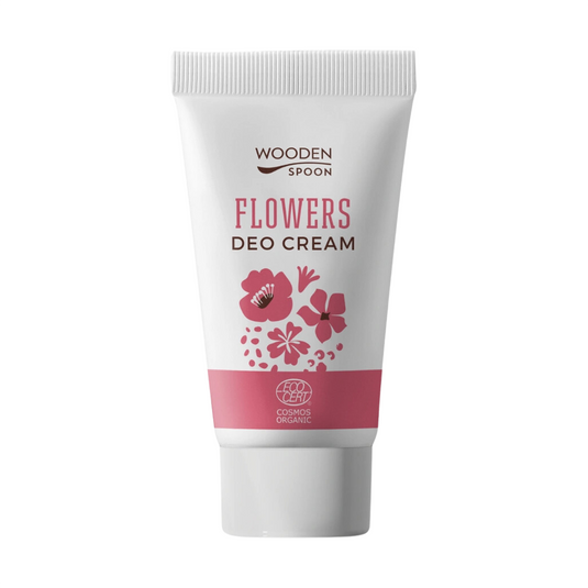 Organic cream deodorant Flowers, 40 ml.