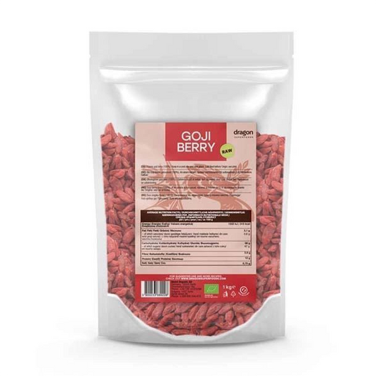 boabe de goji bio, 100 g/1 kg.