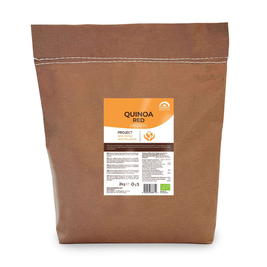 Organic quinoa, red, 2 kg.