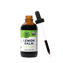 Load image into Gallery viewer, Organic lemon balm, non-alcoholic extract 10:1, 115 ml, Vimergy®