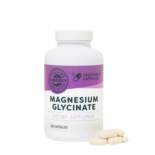 Magnesium glycinate, 180 capsule, Vimergy®