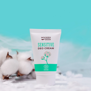 Deodorant cremă organic Sensitive, 40 ml.