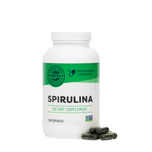 Load image into Gallery viewer, USA Grown Spirulina, 180 capsules, Vimergy®
