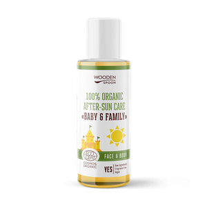 Baby&amp;Family organic after sun oil, 100 ml.