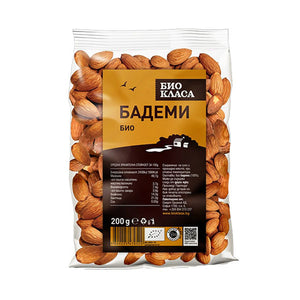 Organic Almonds 200 gr.
