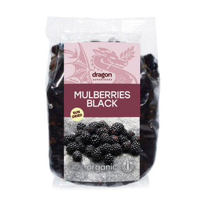 Organic Mulberries black 150 g.