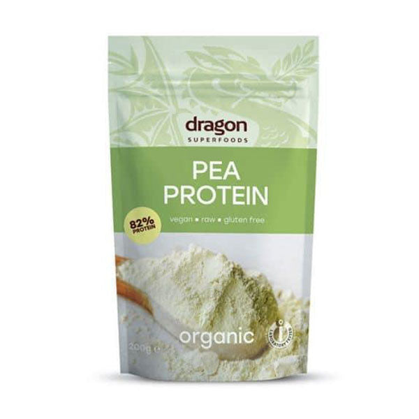 Organic pea protein, 200 g / 1.5 kg.