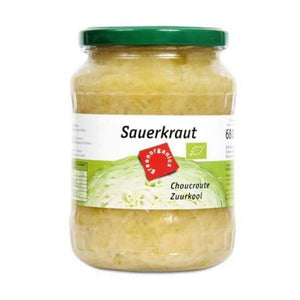 Organic Sauerkraut, jar, 680 g.
