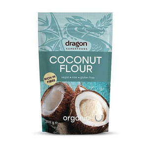 Organic coconut flour 200 g.