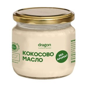 Organic Coconut Oil, fragrance-free, 300 ml / 1 l.