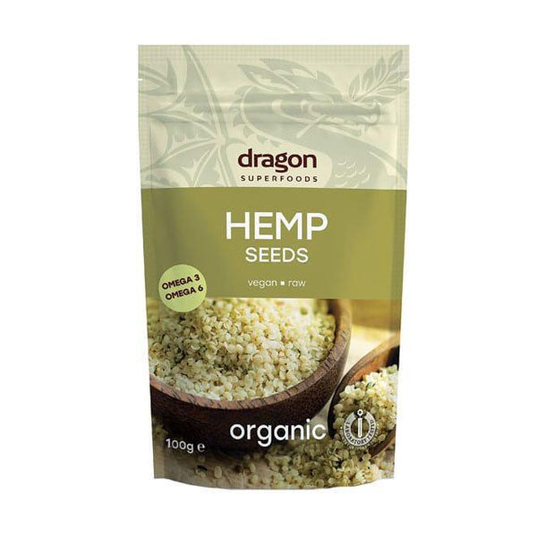 Organic hemp seed, peeled, 100/200/500/1000 g.