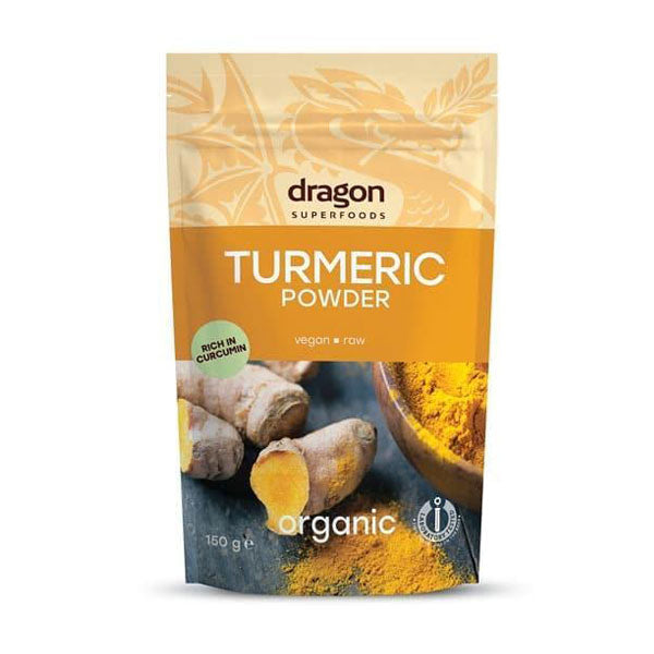 Organic turmeric powder, 150 g/1 kg.