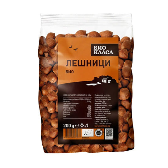 Organic Hazelnuts 200 gr.