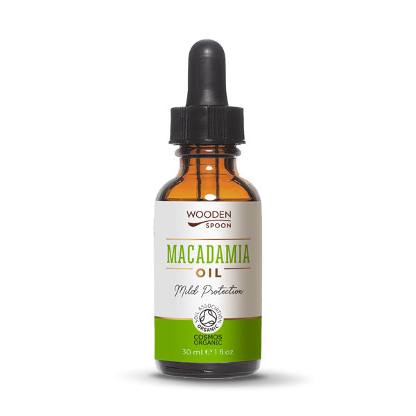 100% Organic Macadamia Oil 30 ml.