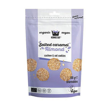Load image into Gallery viewer, Organic mini cookies, Salted caramelized almonds, 100 g.
