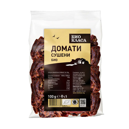 Organic Tomatoes dried 100 g.