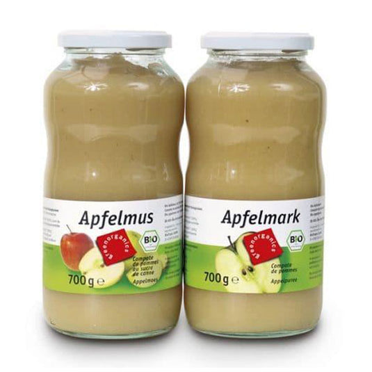 Organic Apple Puree, 700 g.