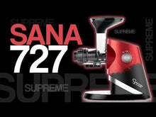 Зареди и възпроизведи видеото във визуализатора на галерията – Sana Supreme 727 пресоваща сокоизстисквачка
