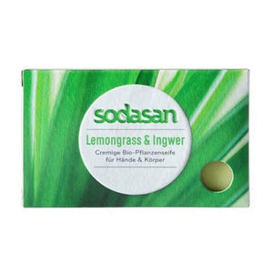 Organic Soap with Lemongrass and Ginger, 100 g.