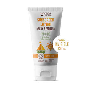 Sunscreen lotion Baby & Family SPF 30, 150 ml. - invisible zinc