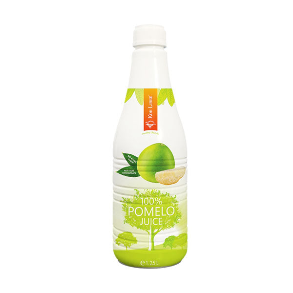 100% pomelo juice with pieces of fruit, 1.25 l.